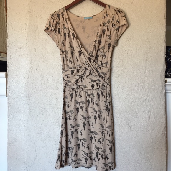 Anthropologie LeifNotes Up & Away Hot Air Balloon Mini Dress - Picture 3 of 8